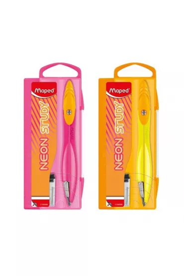 Maped Cyrkiel Study Neon z wk�adami graf mix