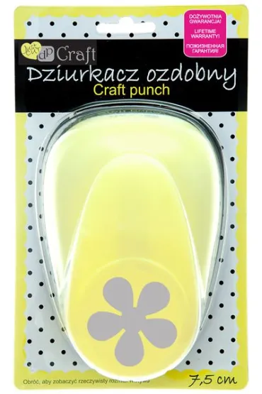 Dalprint Dziurkacz ozdobny kwiatek 7.5 cm