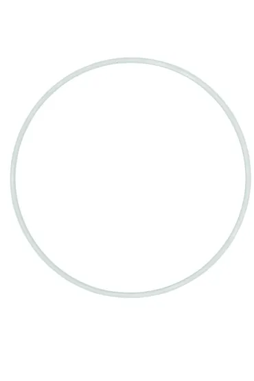 Aliga Ring metalowy bia�y 40cm