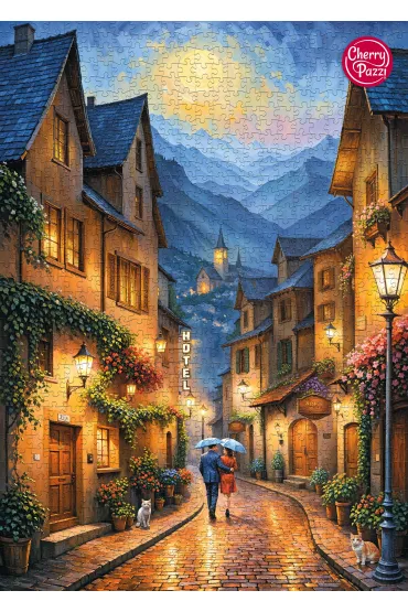 Puzzle 1000 el. A Quiet Stroll CherryPazzi