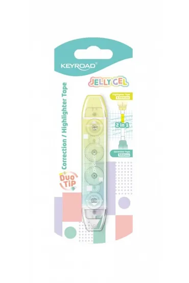 Keyroad Korektor i zakre�lacz w ta�mie Jelly Gel