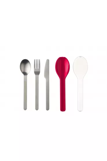 Mepal Zestaw 3 sztucw Ellipse Nordic Red