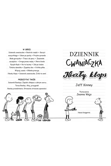Niezy klops. Dziennik cwaniaczka. Tom 19 - Jeff Kinney