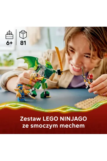 LEGO NINJAGO Smoczy mech Lloyda — zestaw bitewny 71862