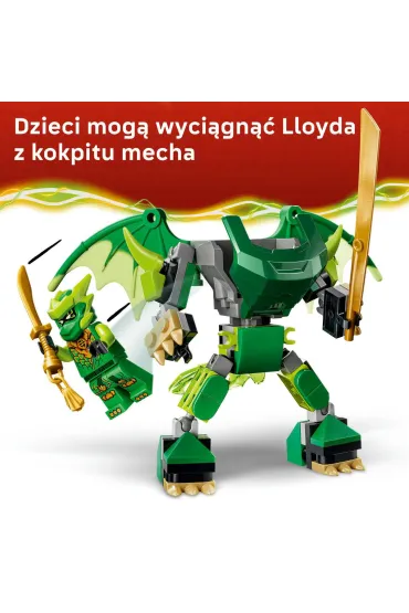 LEGO NINJAGO Smoczy mech Lloyda — zestaw bitewny 71862
