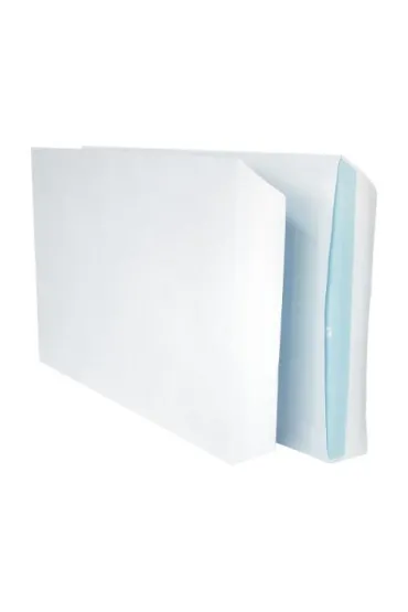Koperta B5 SK (176x250) bia�a 90g poddruk niebieski 25 szt.