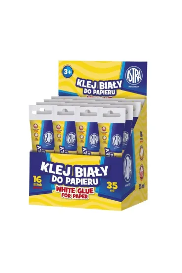 Astra Klej bia�y do papieru w tubce 35 ml