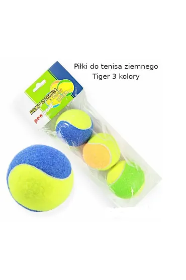 Pi�ki do tenisa 3 szt Polsirhurt