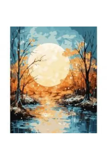 Koh-I-Noor Malowanie po numerach - Ksi�yc 40x50cm