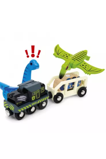 Brio Dino Poci�g na baterie