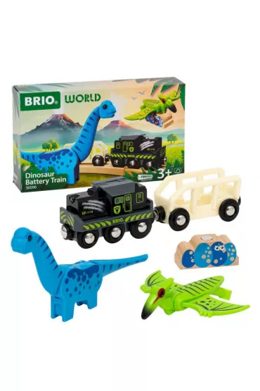 Brio Dino Poci�g na baterie
