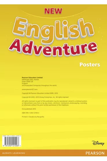 New English Adventure 1. Zestaw plakat�w