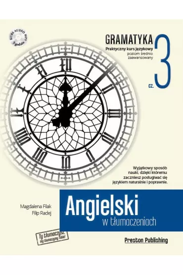 Angielski w t�umaczeniach. Gramatyka 3  w.2016 - Filip Radej, Magdalena Filak