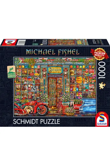 Puzzle 1000 Michael Fishel Skarby minionej epoki Schmidt