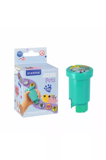 Stempel z naklejkami Pets STARPAK 541706 Sticker Boo