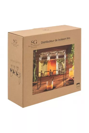 Secret de Gourmet Komplet soikw z kranikiem 3 x 1.5 l