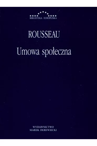 Umowa spo�eczna - Jean Jacques Rousseau