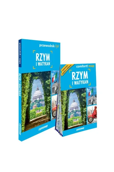Rzym i Watykan Zestaw Przewodnikowy 2w1 light 2026 - Kamila Kowalska, Katarzyna Romanowska