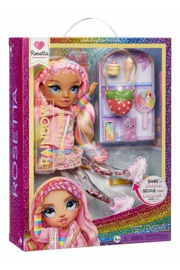 Lalka Rainbow High Sparkle & Shine Rosetta  akcesoria MGA 427780INT Mga Entertainment