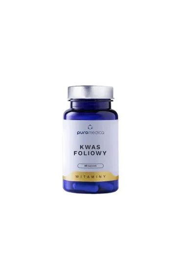 Puromedica Kwas foliowy suplement diety 60 kaps.
