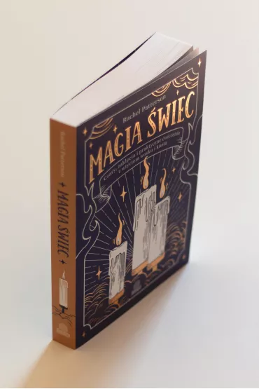 Magia �wiec. Czary, zakl�cia i praktyczne �wiczenia z u�yciem wosku i knota - Rachel  Patterson