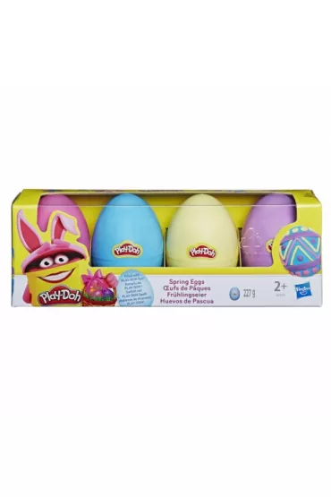 Ciastolina Play-doh Wielaknocne jajka 4-pak 4 kolory Hasbro