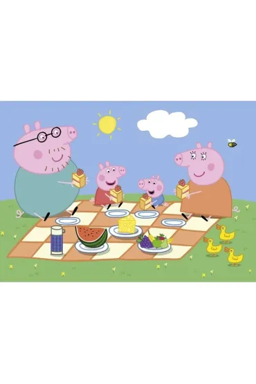 Puzzle 24 el. Maxi SuperColor. �winka Peppa Clementoni