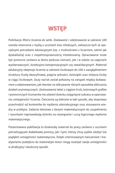 Mistrz liczenia do setki. Dodawanie i odejmowanie w zakresie 100 - �anetta Lema�ska