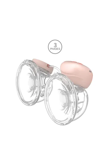 Babyono Podw�jny laktator muszlowy elektryczny Twinny - bez u�ycia r�k