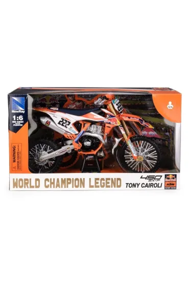 KTM 450 SXF Red Bull 2018 Tony Cairolli 1:6 Daffi