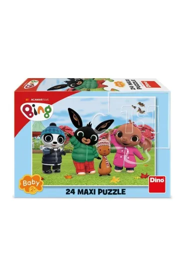Puzzle baby 24 el. Kr�lik Bing jesienn� por� Dino Toys