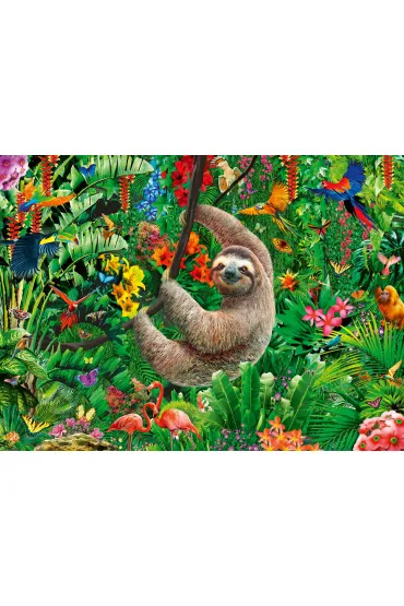 Puzzle 300 el. XXL Leniwiec Ravensburger