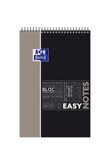 KO�ONOTATNIK EASYNOTES A4  233X298  80K KR PP OXFORD STUDENT kratka 80 kartek