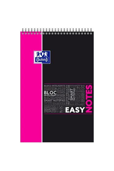 KO�ONOTATNIK EASYNOTES A4  233X298  80K KR PP OXFORD STUDENT kratka 80 kartek
