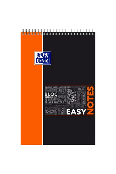 KO�ONOTATNIK EASYNOTES A4  233X298  80K KR PP OXFORD STUDENT kratka 80 kartek