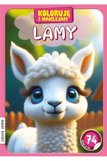 Koloruj� i naklejam, Lamy