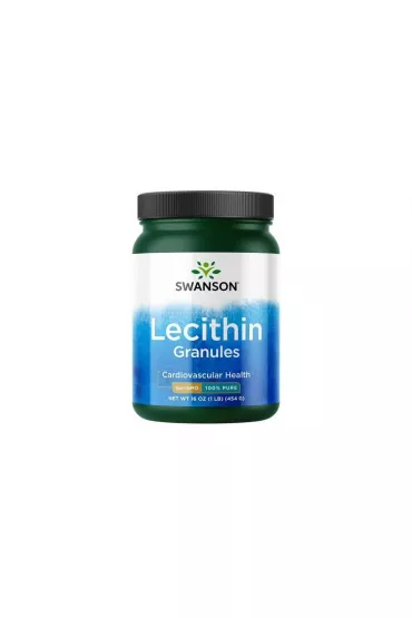 Swanson Lecytyna granulki 100% - suplement diety 454 g