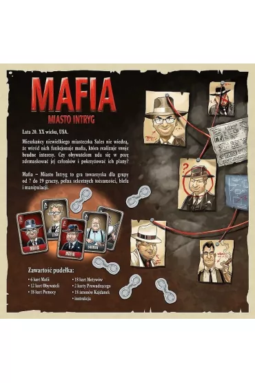 Mafia. Miasto intryg Trefl