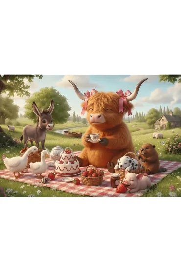 Puzzle 300el S�odki piknik TREFL 23051 TR