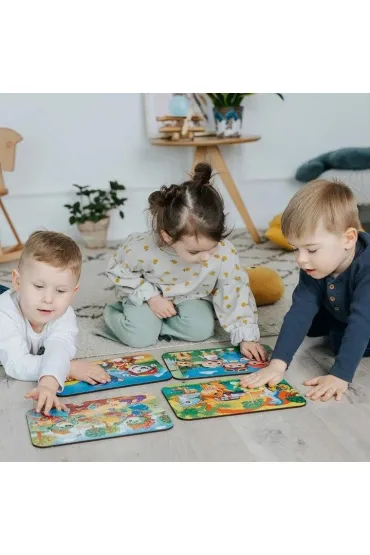 Puzzle drewniane 200 el. Krzyk Trefl