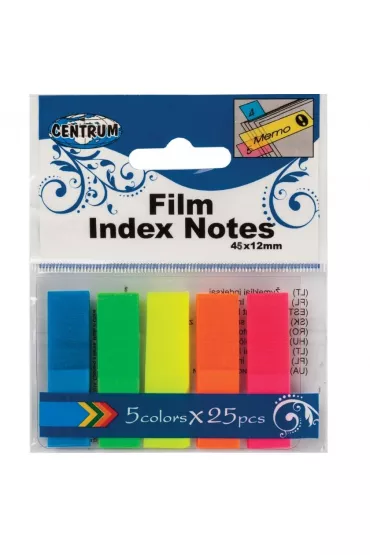 Panta Plast Zak�adki indeksuj�ce 45 x 12 mm 25 kartek