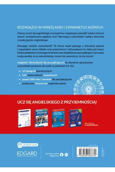 Angielski. Wykre�lanki dla pocz�tkuj�cych A1-A2 - J�zefina  Ciechowska