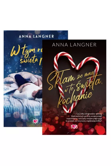 Pakiet: Skam ze mn w te wita, kochanie (wydanie z autografem), W tym roku wita pachn tob - Anna Langner