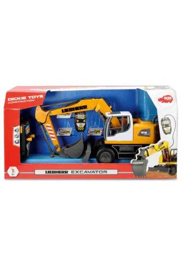 Spychacz Liebherr na kabel 40cm * Dickie Toys