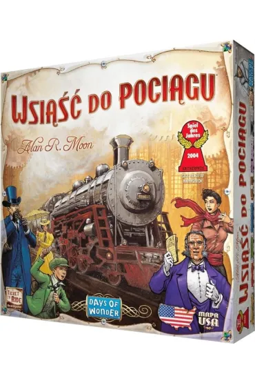 Wsi��� do Poci�gu. USA - Alan R. Moon