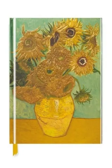 Flame Tree Notatnik A4 g�adki TW S�oneczniki Vincent van Gogh