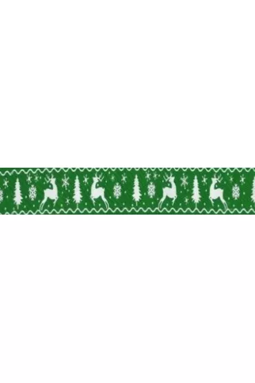 Brewis Wst��ka satynowa z motywem �wi�tecznym 12mm x 22m