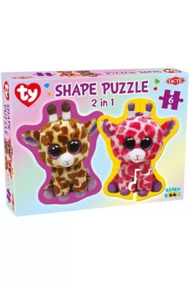 Puzzle 2w1 Beanie Boo's Shape Tactic