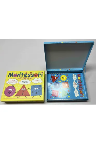 Montessori Zr�b to sam. Kszta�ty i kolory. Karty edukacyjne. Liczby - Ewelina  Chmieli�ska