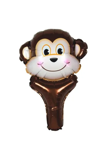 Balon foliowy zwierz�tko z uchwytem ma�pka